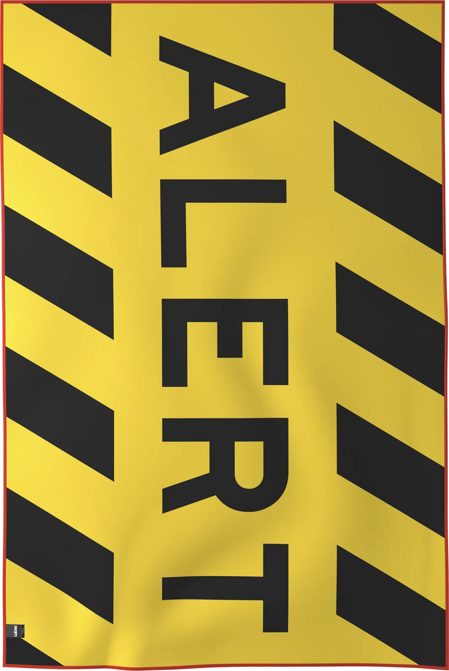 EXIT-02 — EXIT beach towel, verso, XL