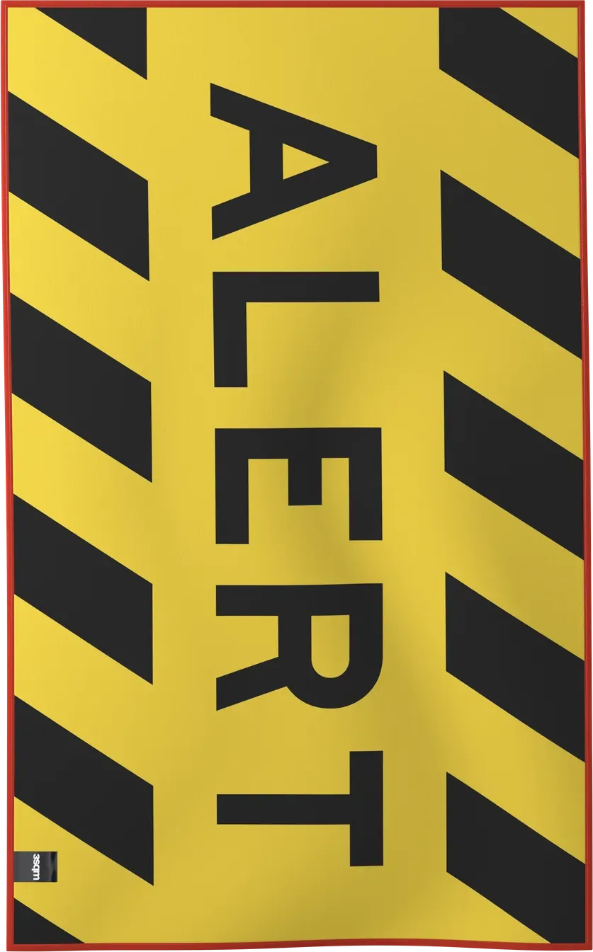 EXIT-02 — EXIT beach towel, verso, M