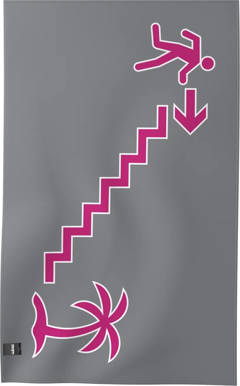 EXIT-03 — EXIT beach towel, verso, M