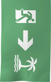 EXIT-04 beach towel