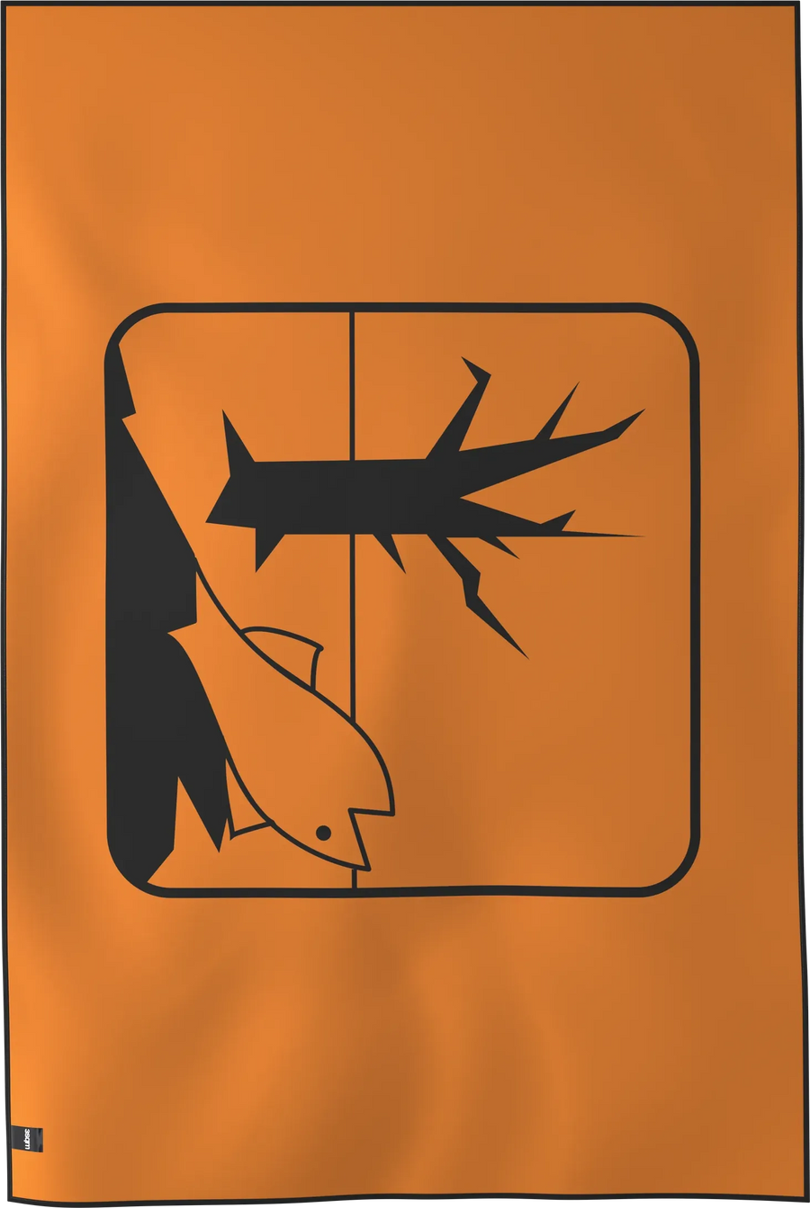 EXIT-05 — EXIT beach towel, verso, XL