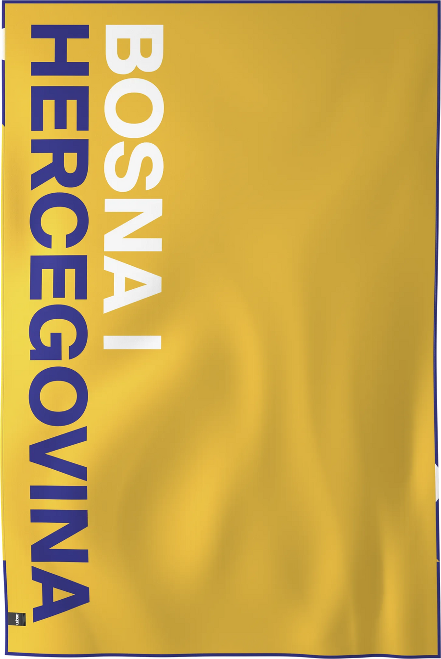 BIH — FLAGS beach towel, verso, XL