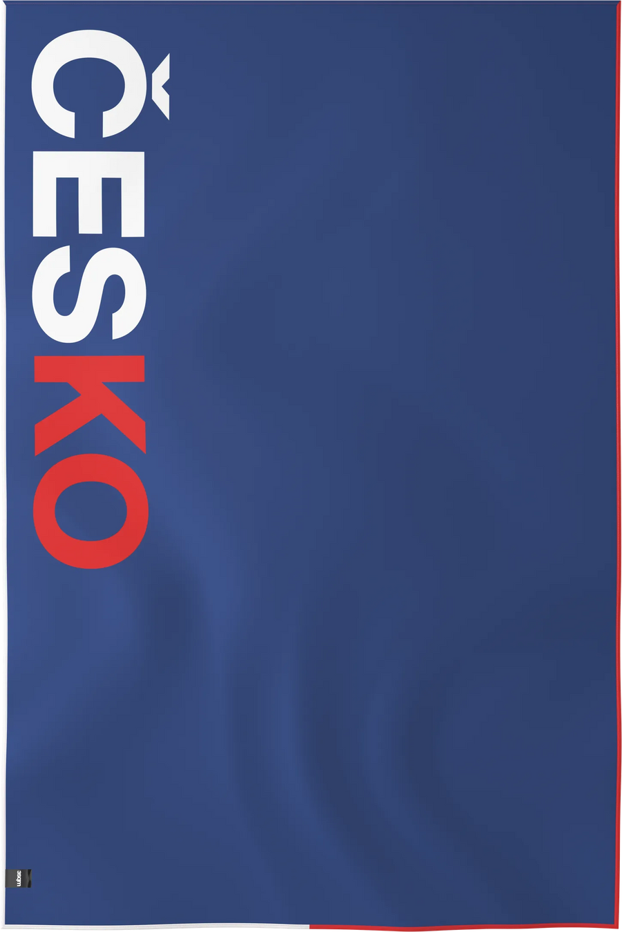 CZE — FLAGS beach towel, verso, XL