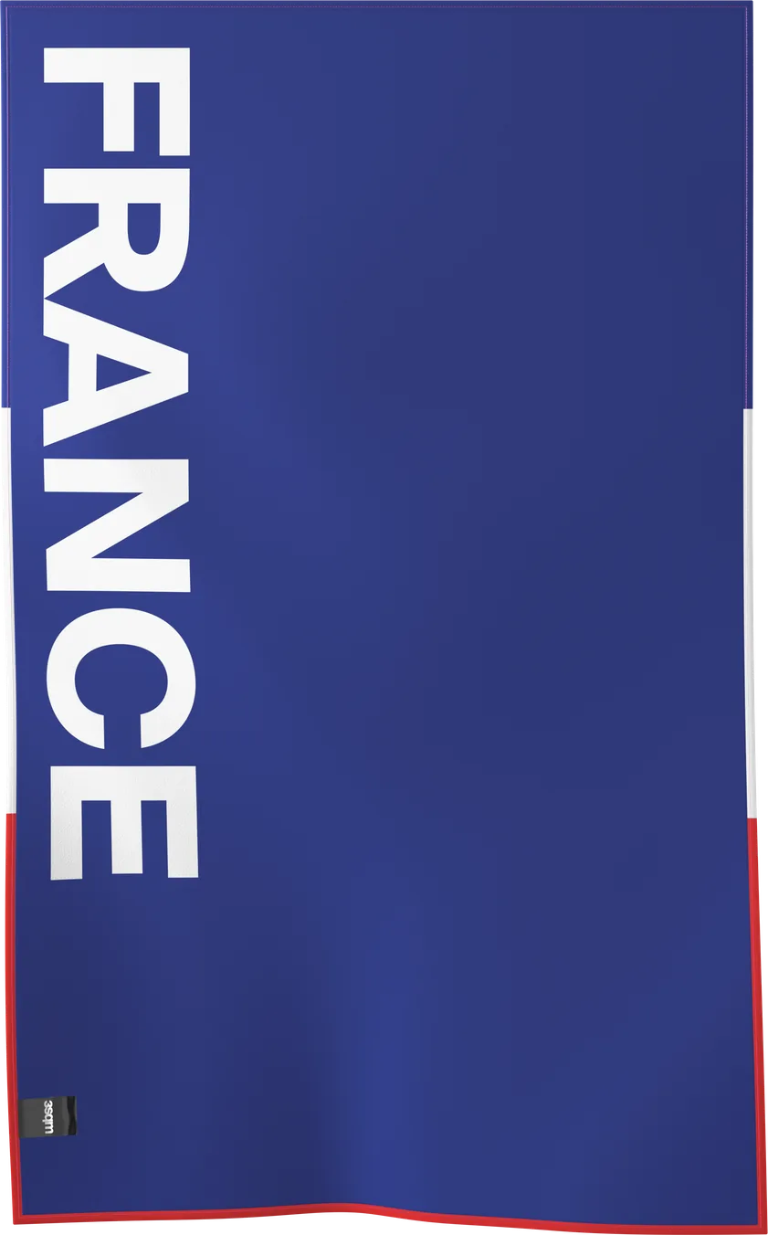 FRA — FLAGS beach towel, verso, M