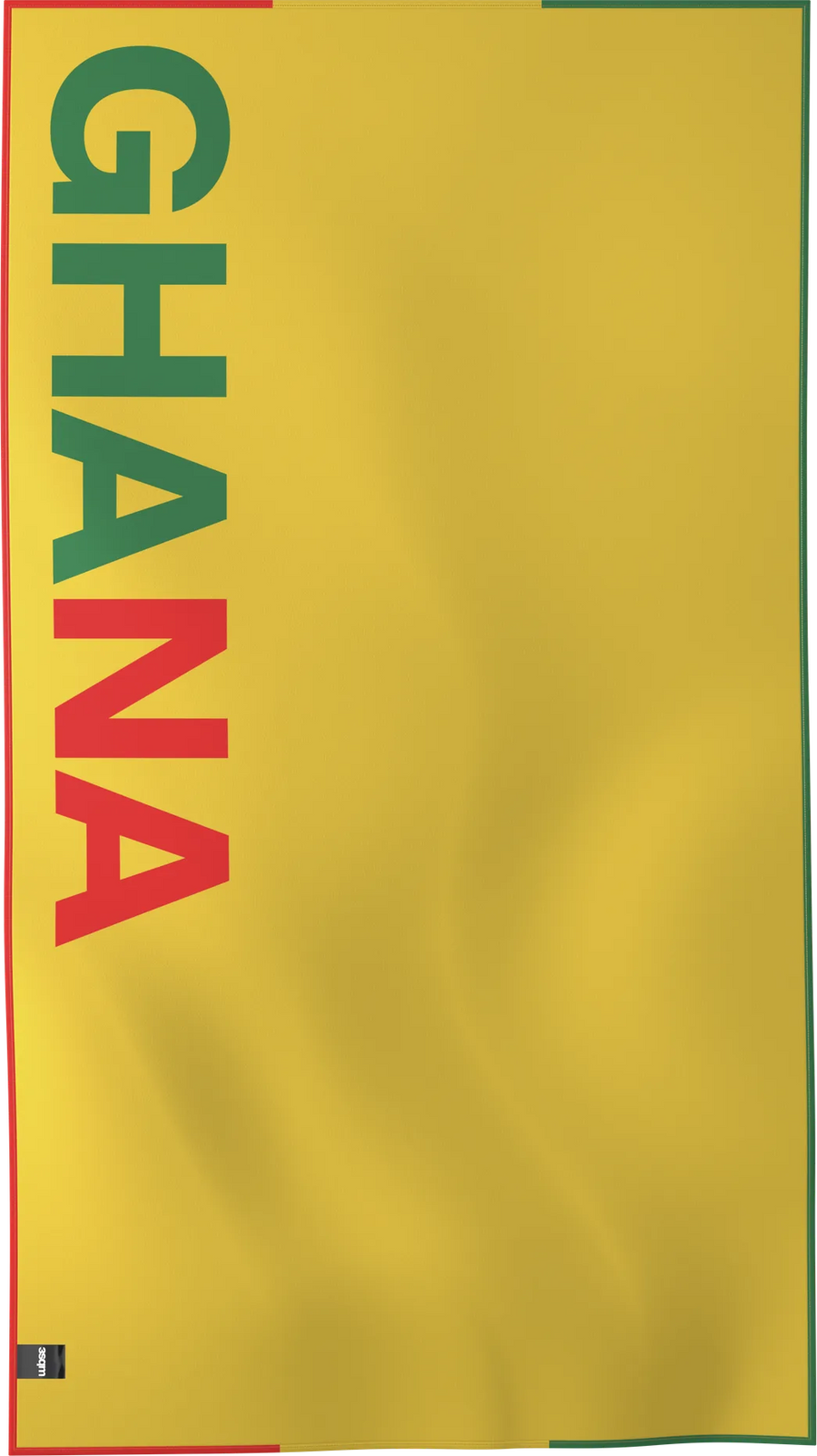 GHA — FLAGS beach towel, verso, L