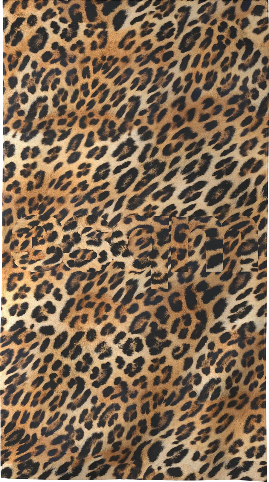 FUR-03 — FUR beach towel, recto, L