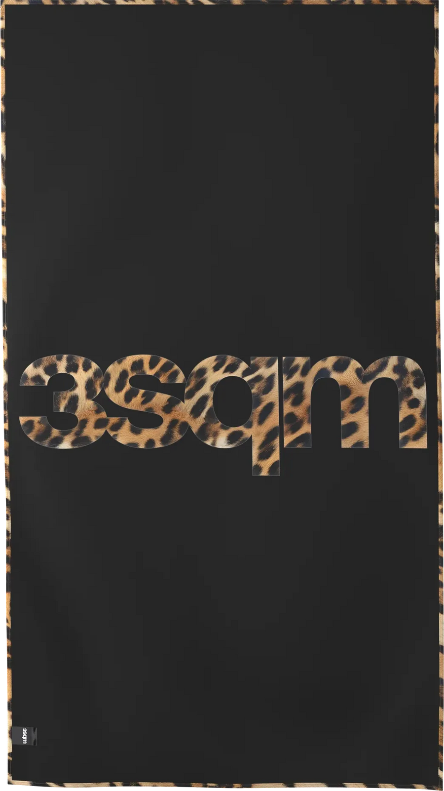 FUR-03 — FUR beach towel, verso, L