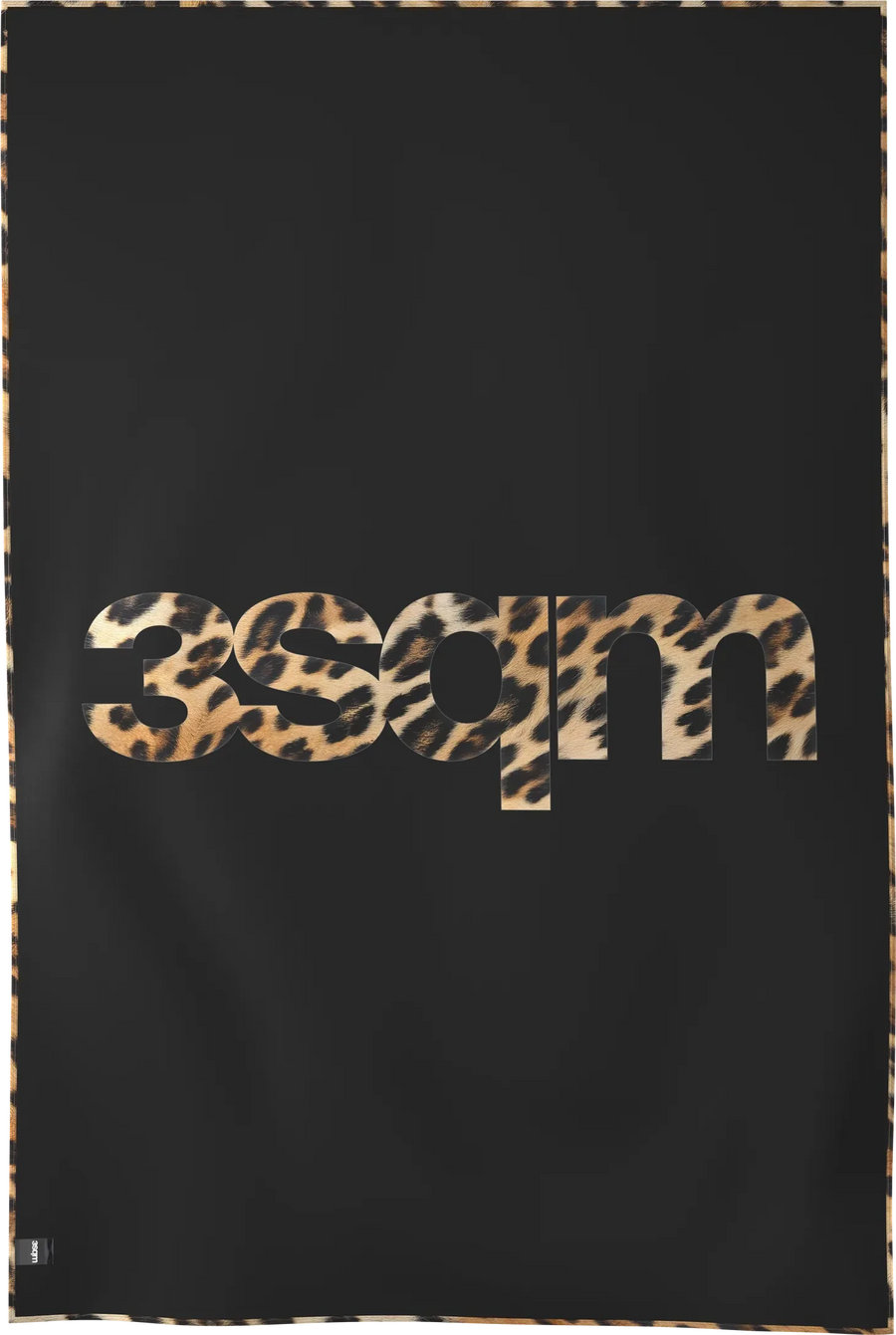 FUR-03 — FUR beach towel, verso, XL