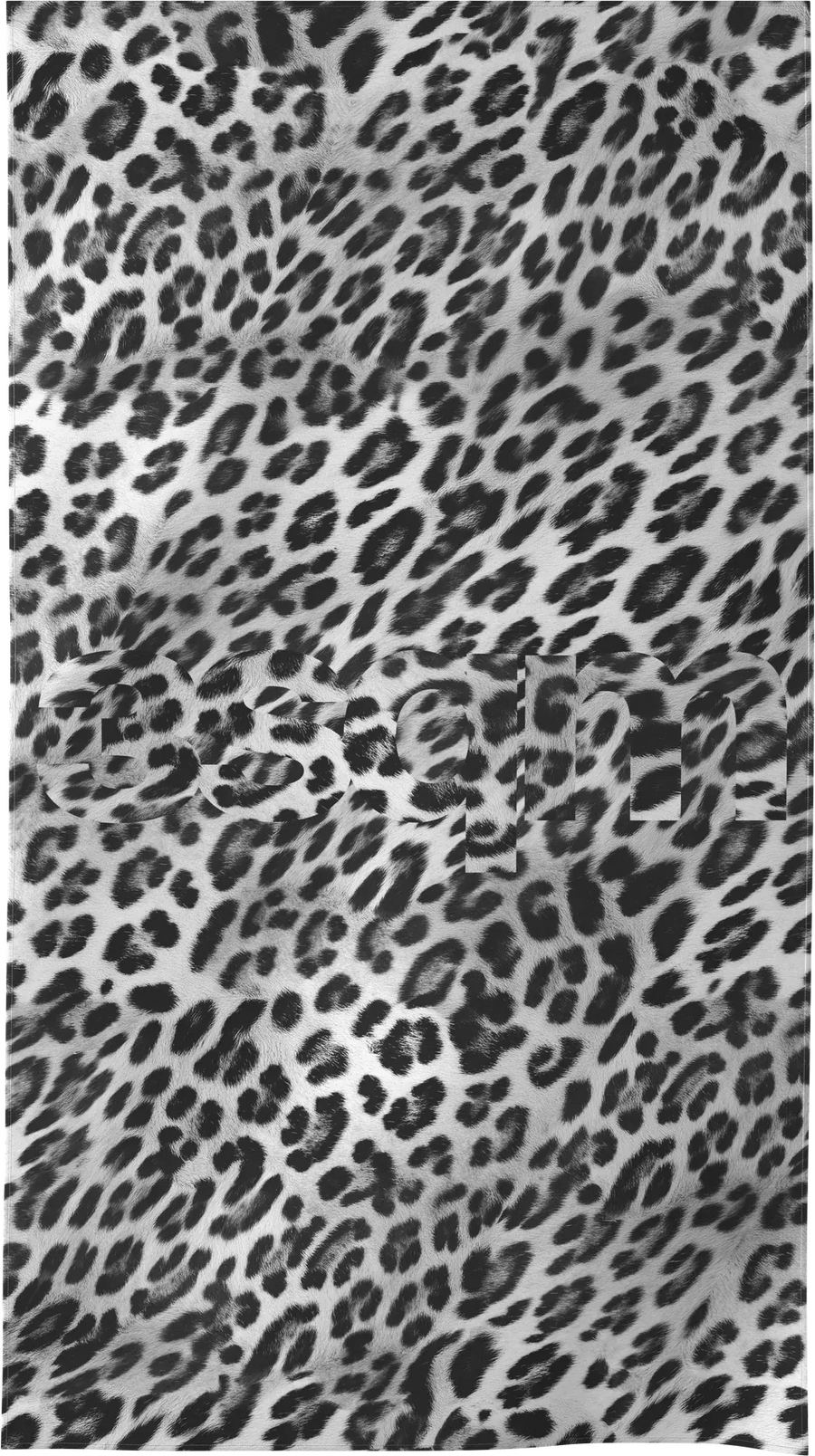FUR-05 — FUR beach towel, recto, L