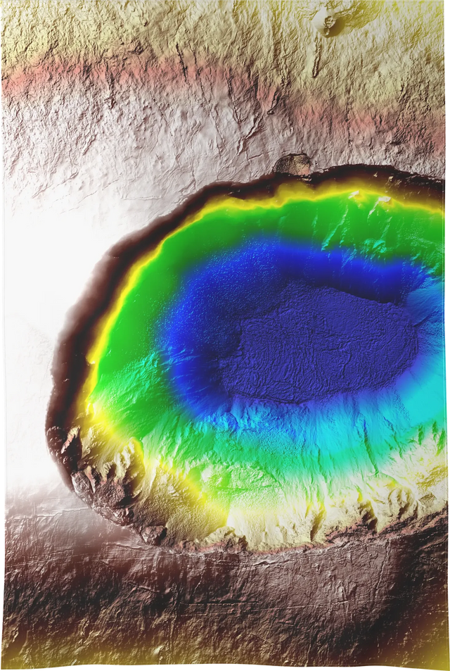 LIDAR-01 — LIDAR beach towel, XL