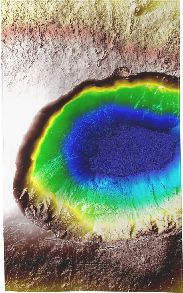 LIDAR-01 — LIDAR beach towel, M