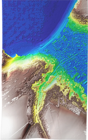 LIDAR-04 beach towel