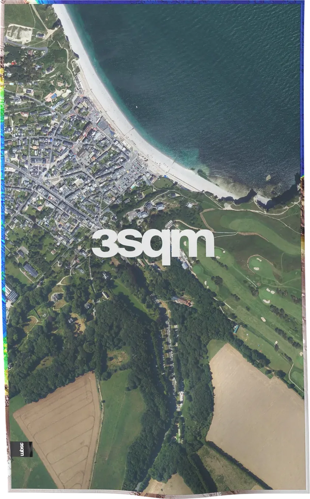 LIDAR-04 — LIDAR beach towel, M