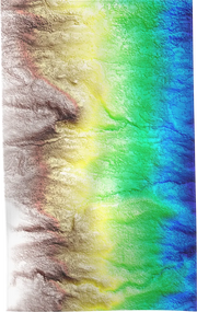 LIDAR-06 beach towel