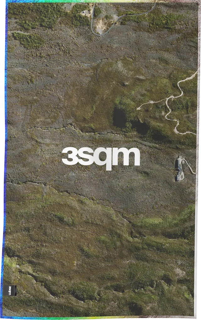 LIDAR-06 — LIDAR beach towel, M