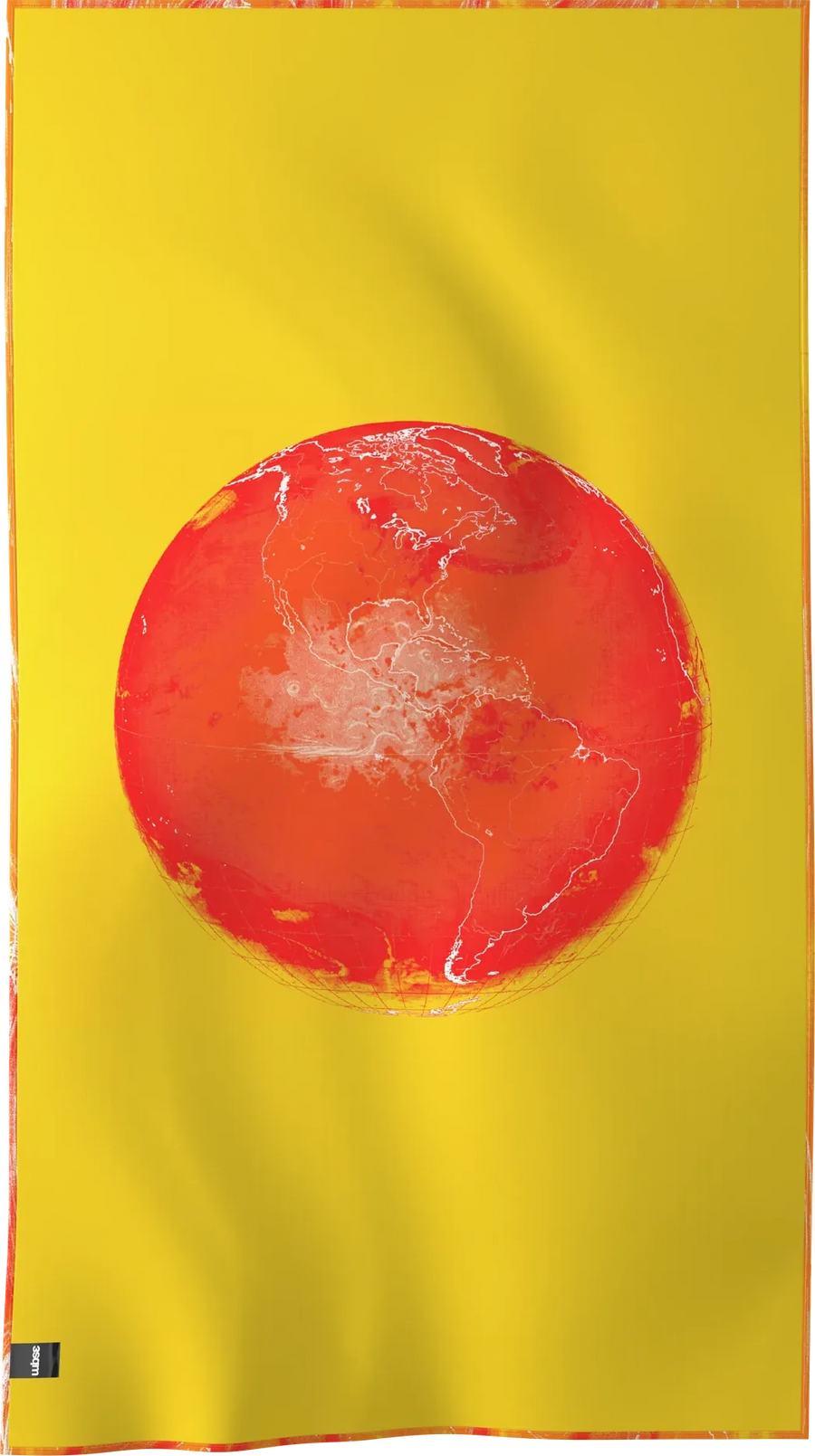 MAP-03 — MAP beach towel, verso, L