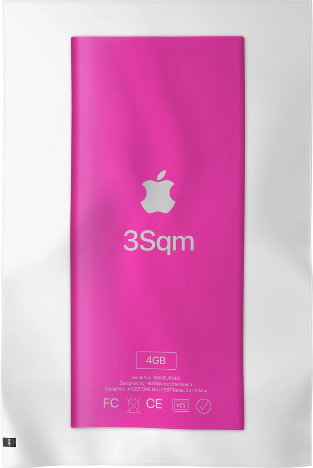 MP3-W02 — MP3 beach towel, XL