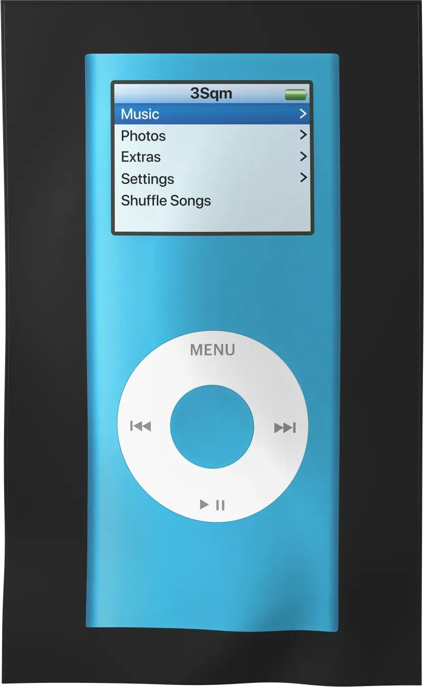 MP3-B03 — MP3 beach towel, recto, M