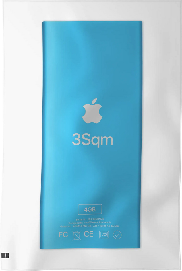 MP3-W03 — MP3 beach towel, XL