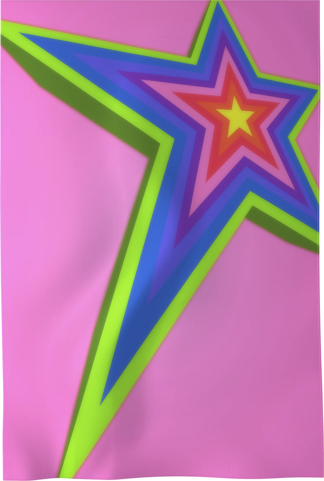 STARS-01 — STARS beach towel, XL