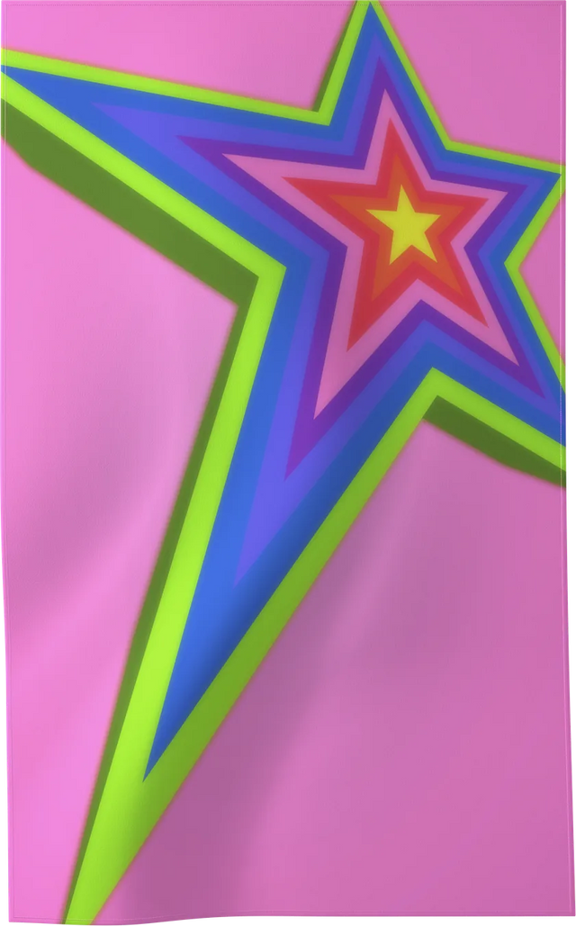 STARS-01 — STARS beach towel, M