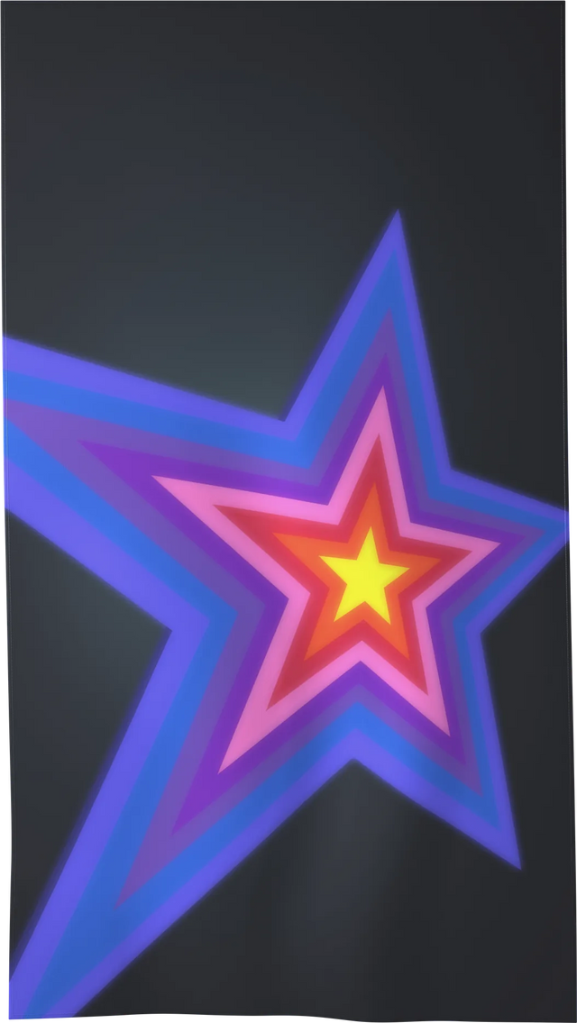 STARS-02 — STARS beach towel, L