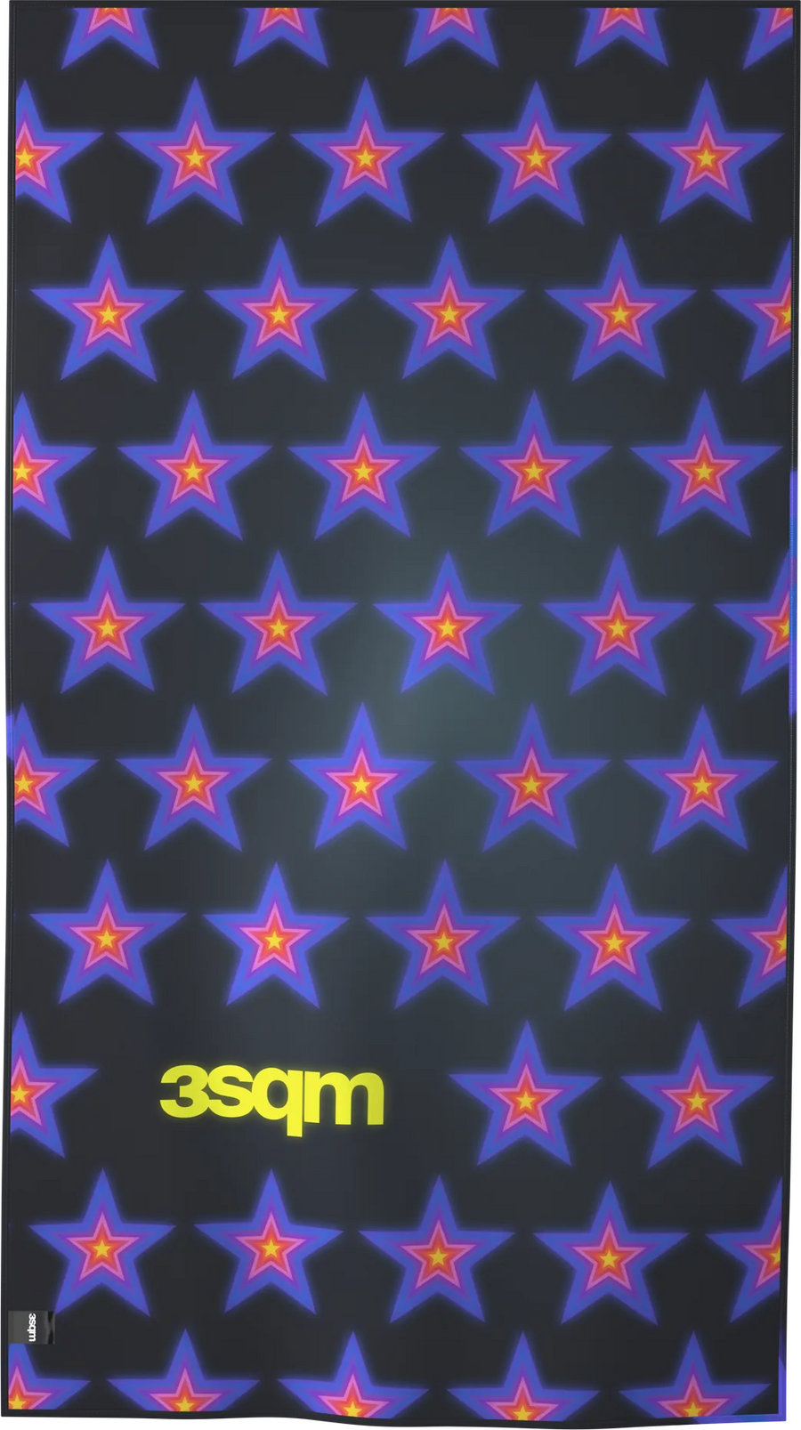 STARS-02 — STARS beach towel, verso, L