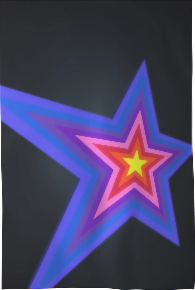 STARS-02 — STARS beach towel, XL