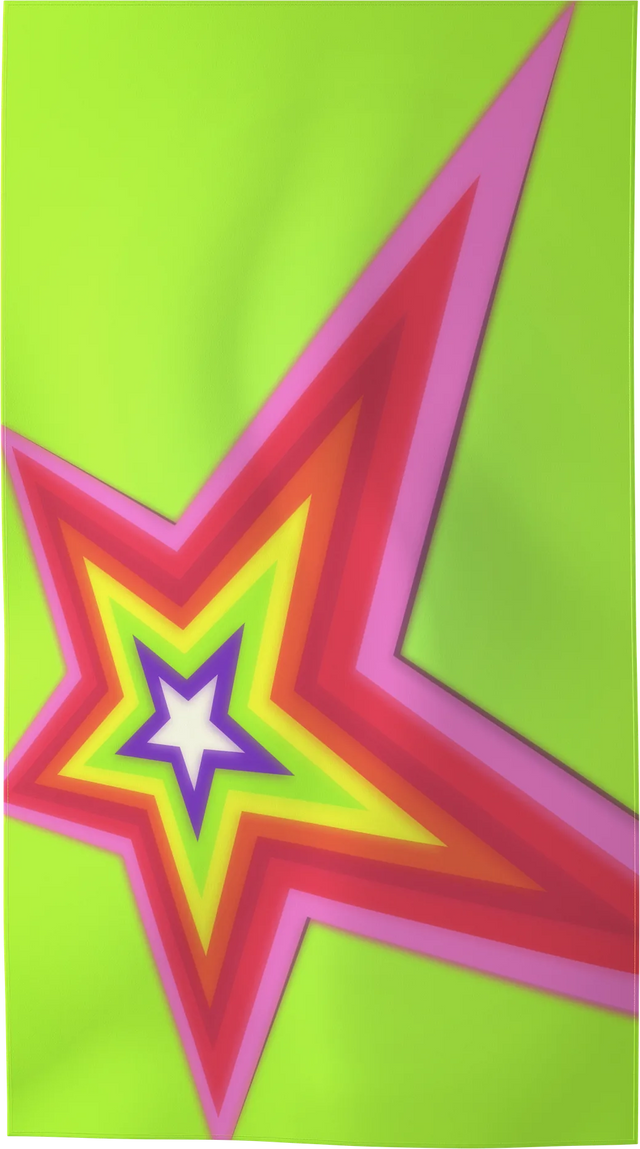 STARS-03 — STARS beach towel, L