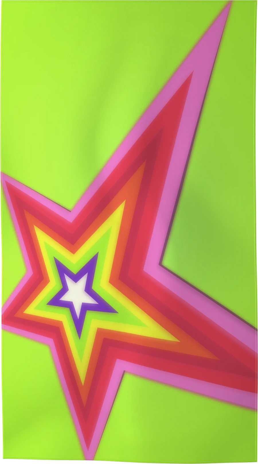 STARS-03 — STARS beach towel, recto, L