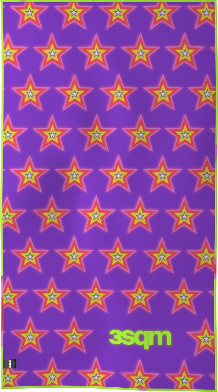STARS-03 — STARS beach towel, verso, L