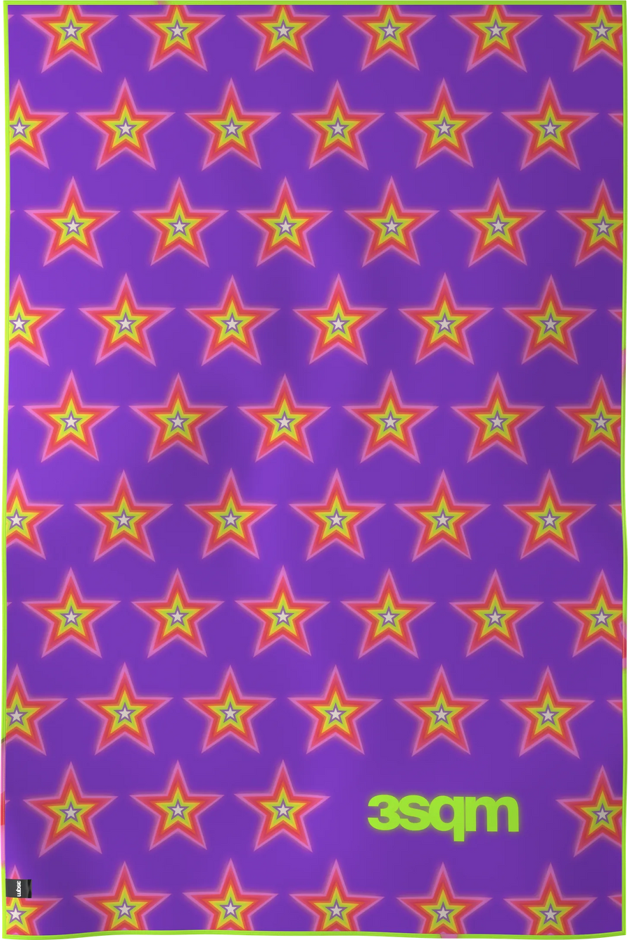 STARS-03 — STARS beach towel, verso, XL