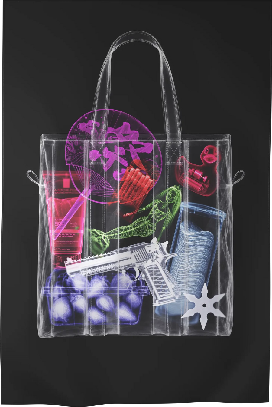 XRAY-01 — X-RAY beach towel, recto, XL