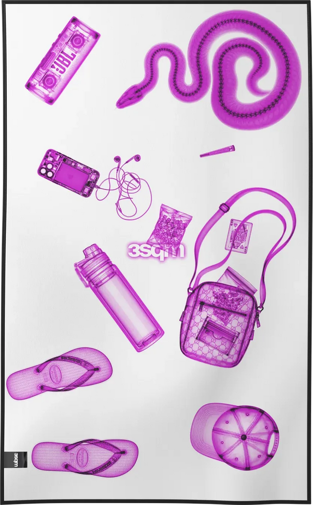 XRAY-02 — X-RAY beach towel, M