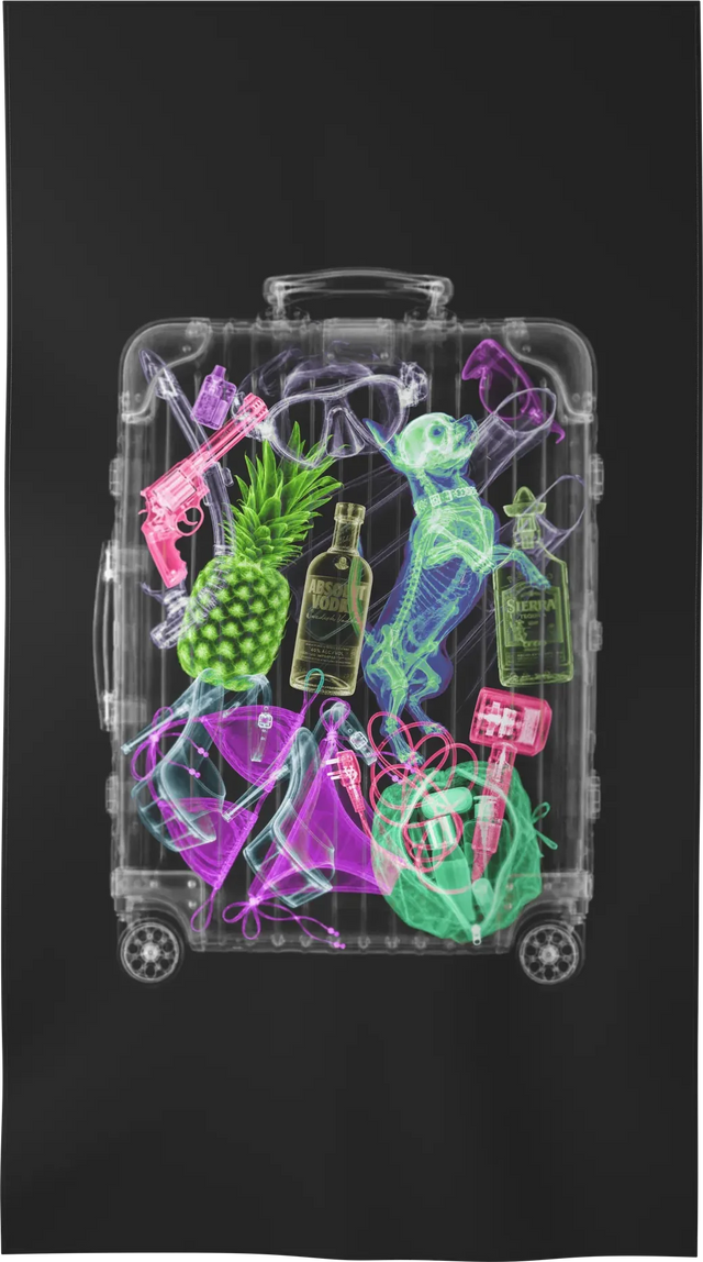 XRAY-03 — X-RAY beach towel, L
