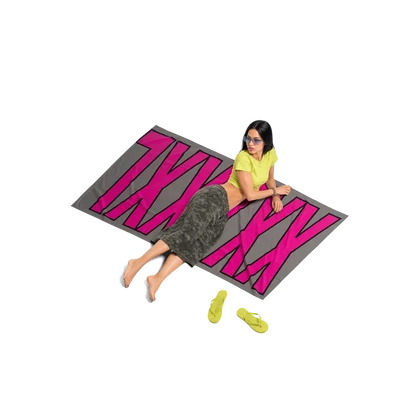 EXIT-03 — EXIT beach towel, L, editorial look