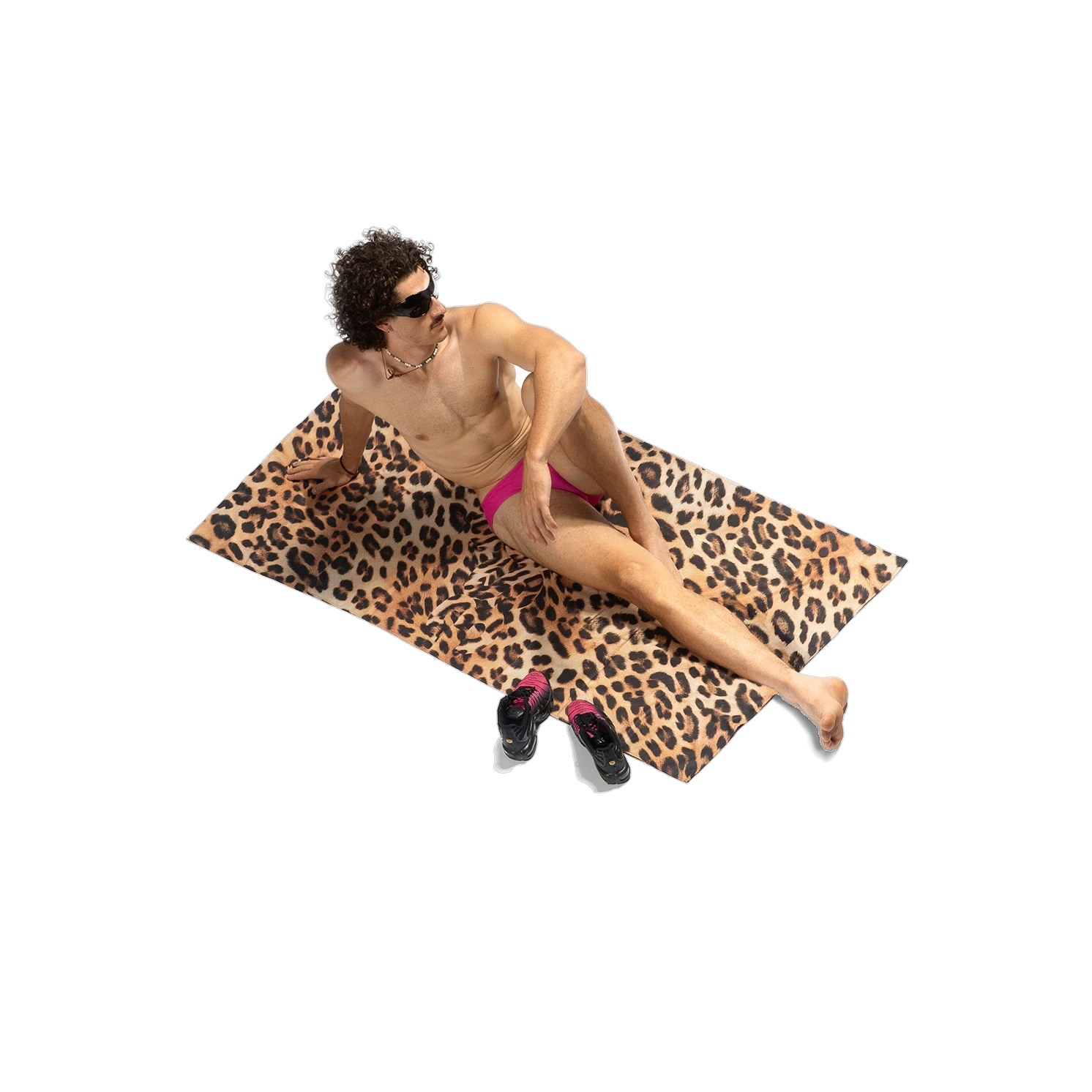 FUR-03 — FUR beach towel, editorial look