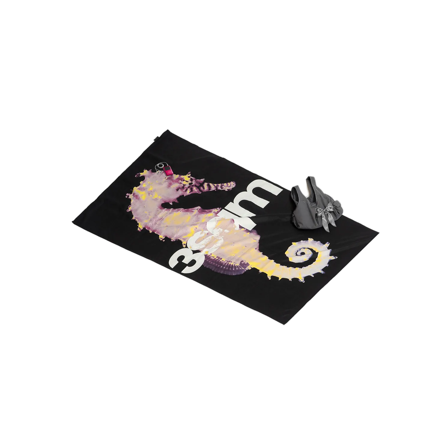 XRAY-05 — X-RAY beach towel, editorial look