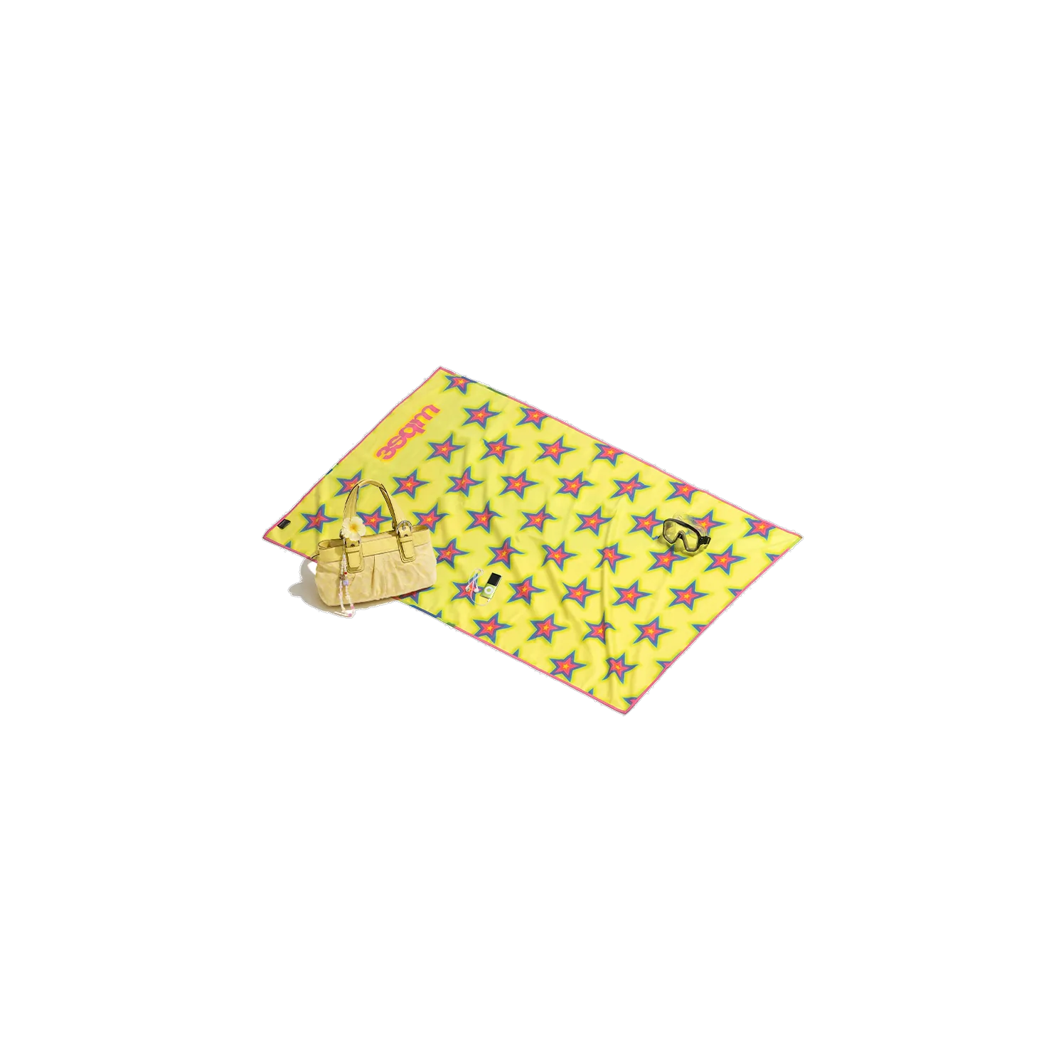 STARS-01 — STARS beach towel, editorial look